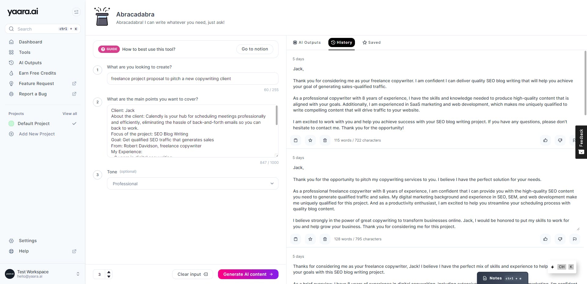 Yaara AI Screenshot 3