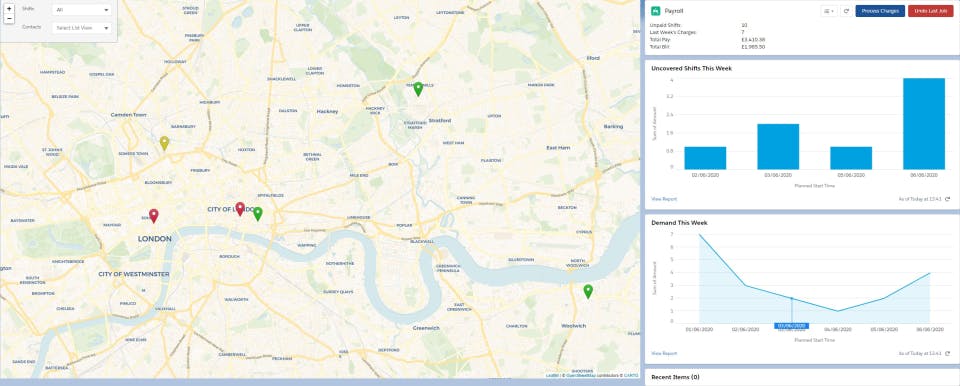 Isimio Staffing Screenshot 2