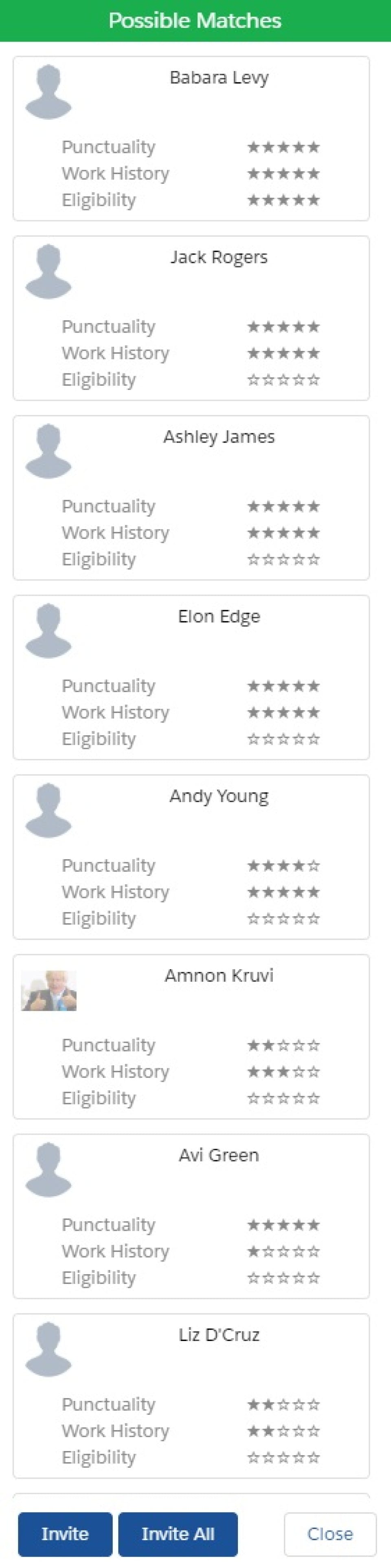 Isimio Staffing Screenshot 3
