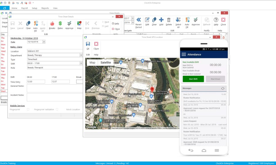 ClockOn Screenshot 1