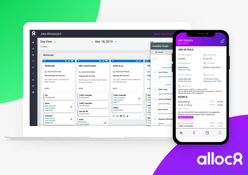 Alloc8 Screenshot 1