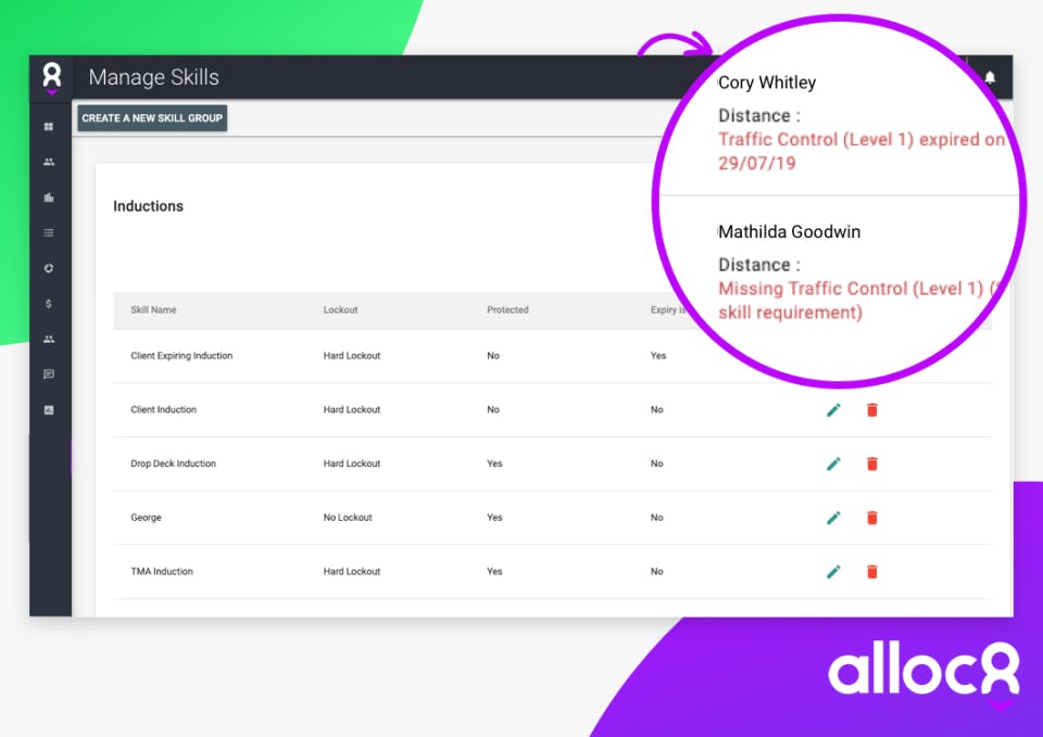 Alloc8 Screenshot 3