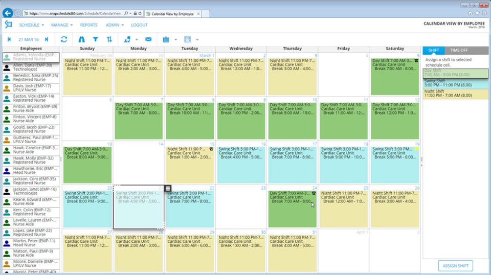 Snap Schedule Screenshot 3