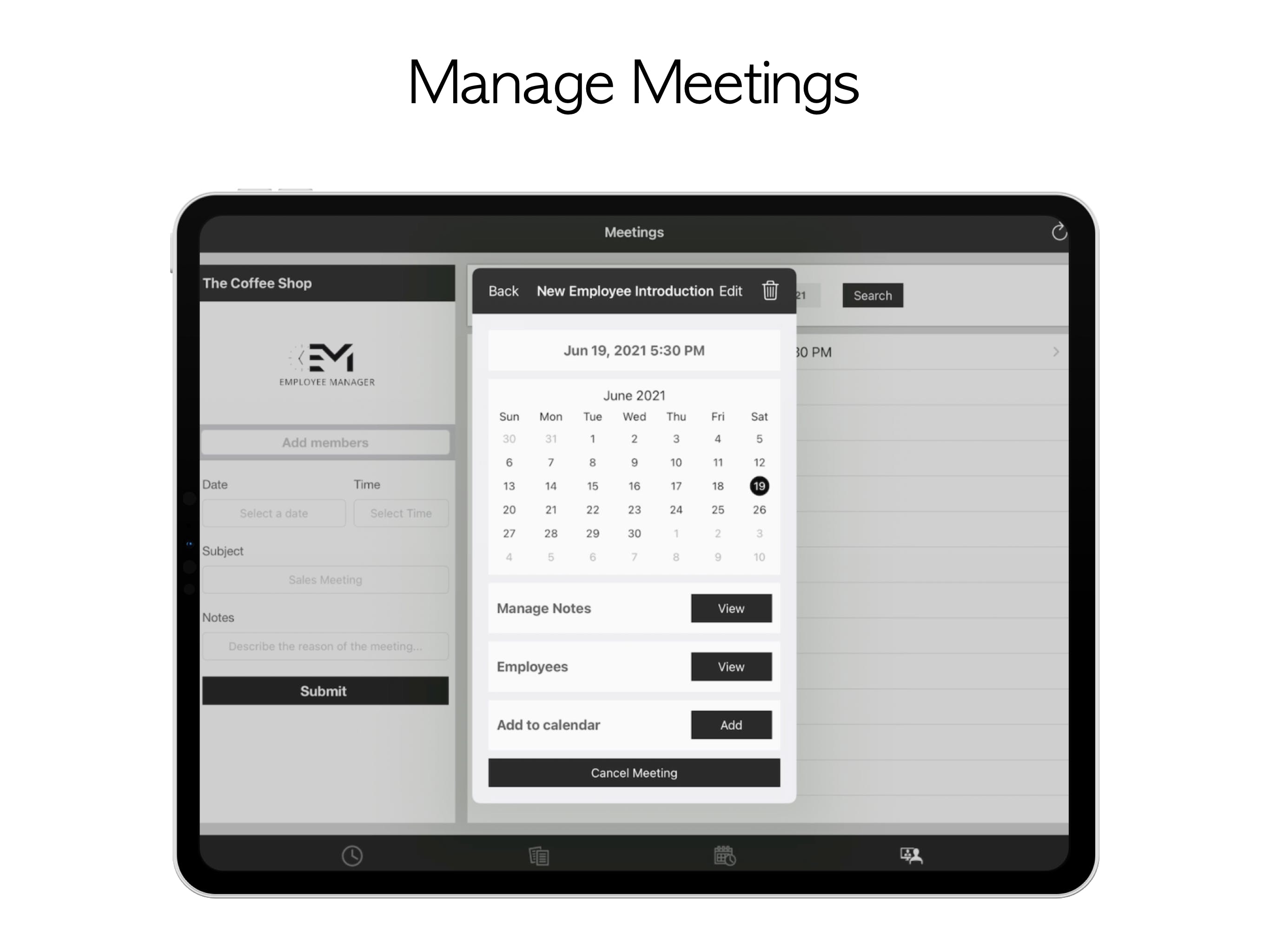 Employee Manager Screenshot 4