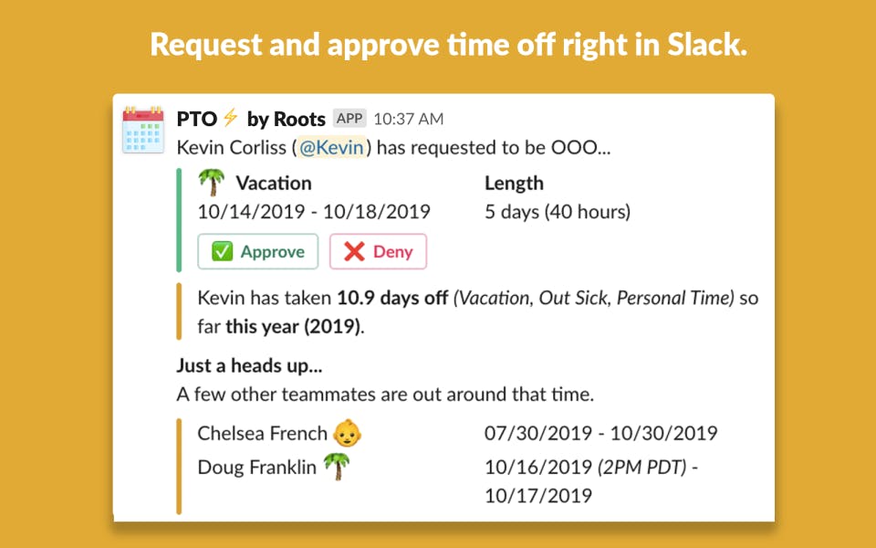 PTO by Roots Screenshot 1