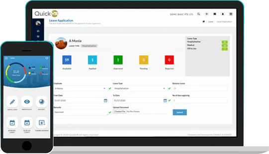 QuickHR  Screenshot 1