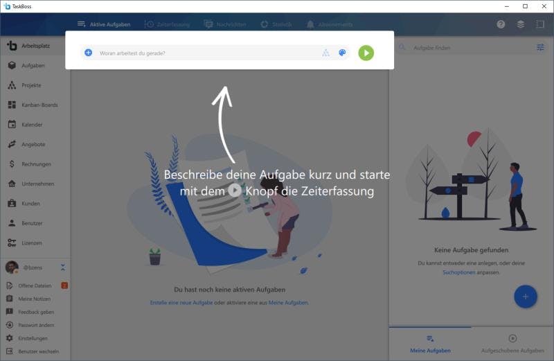 TASKBOSS Screenshot 1