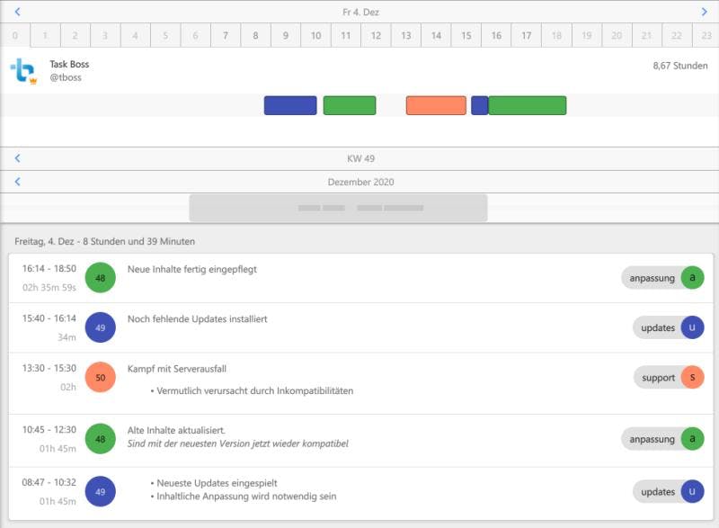 TASKBOSS Screenshot 3