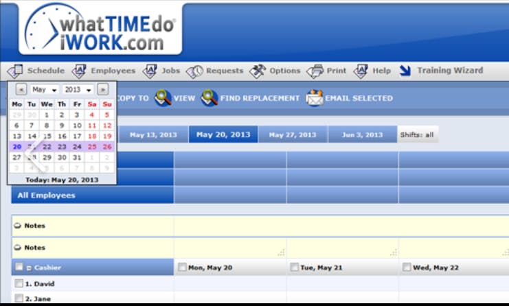 WhatTimeDoIWork Screenshot 1