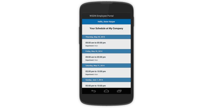 WorkSchedule.Net Screenshot 2