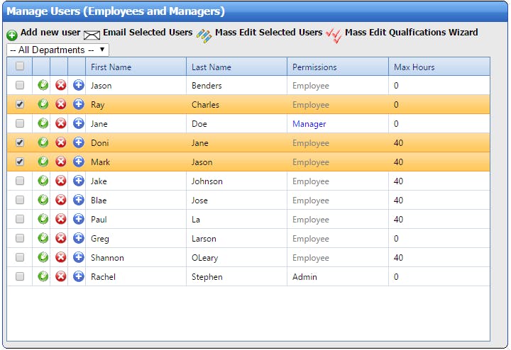 WorkSchedule.Net Screenshot 3