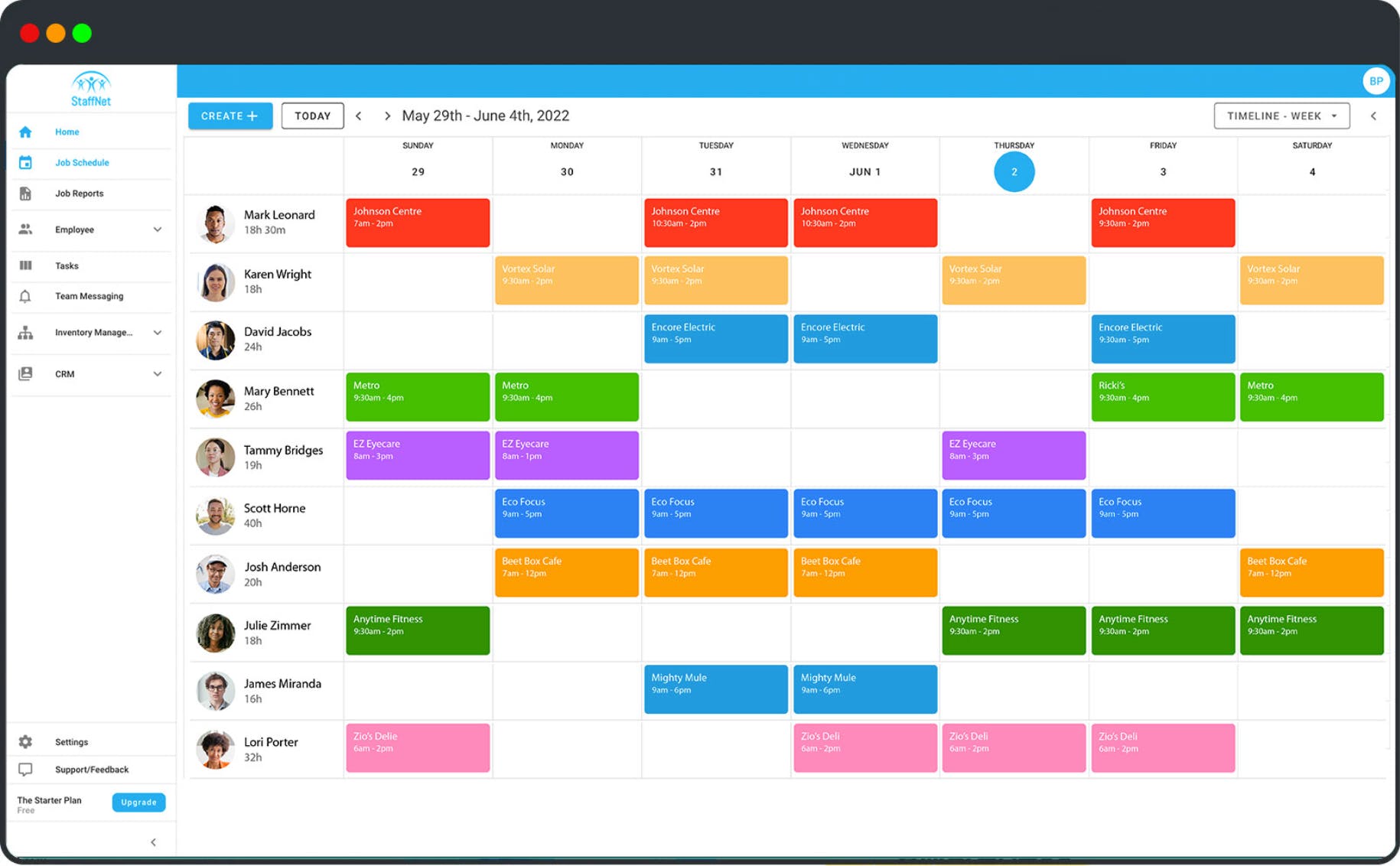 StaffNet Screenshot 1