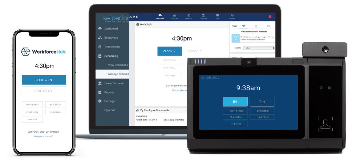 WorkforceHub Time & Attendance Screenshot 1