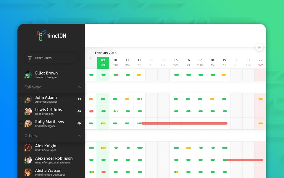 timeION Screenshot 2