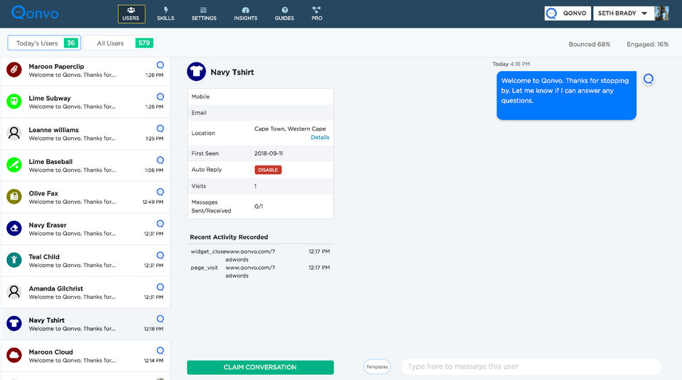 Qonvo Screenshot 2