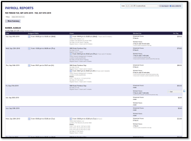 PerformusTrack  Screenshot 2