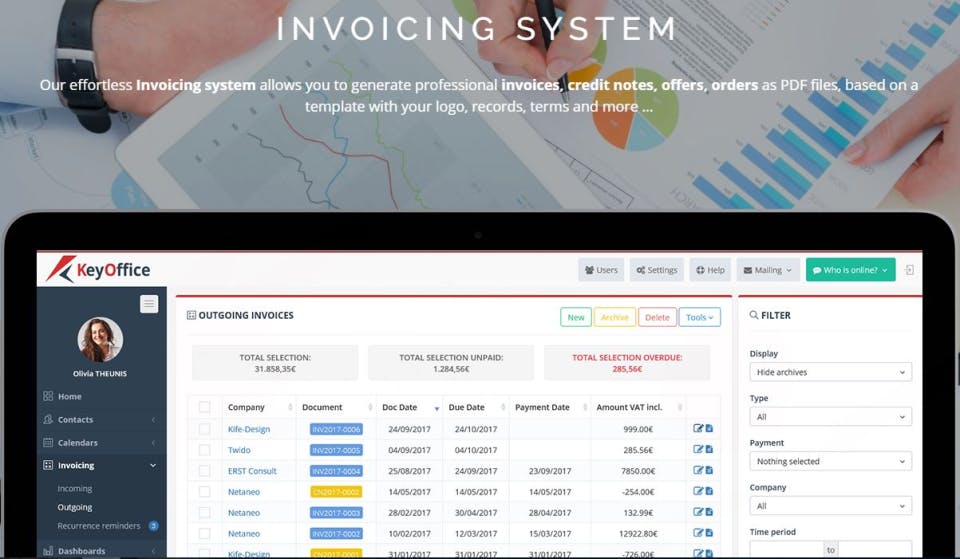 KeyOffice Screenshot 1