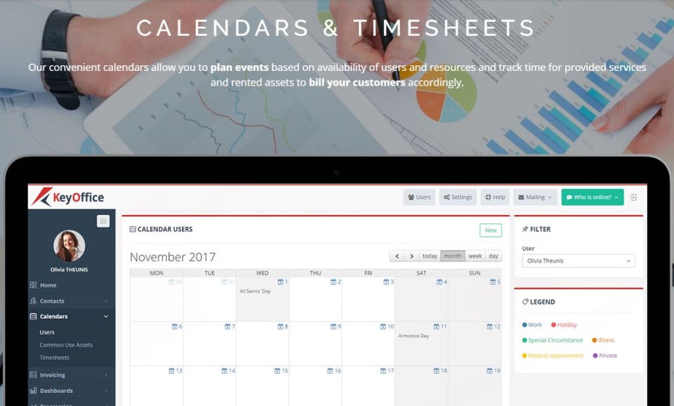 KeyOffice Screenshot 2