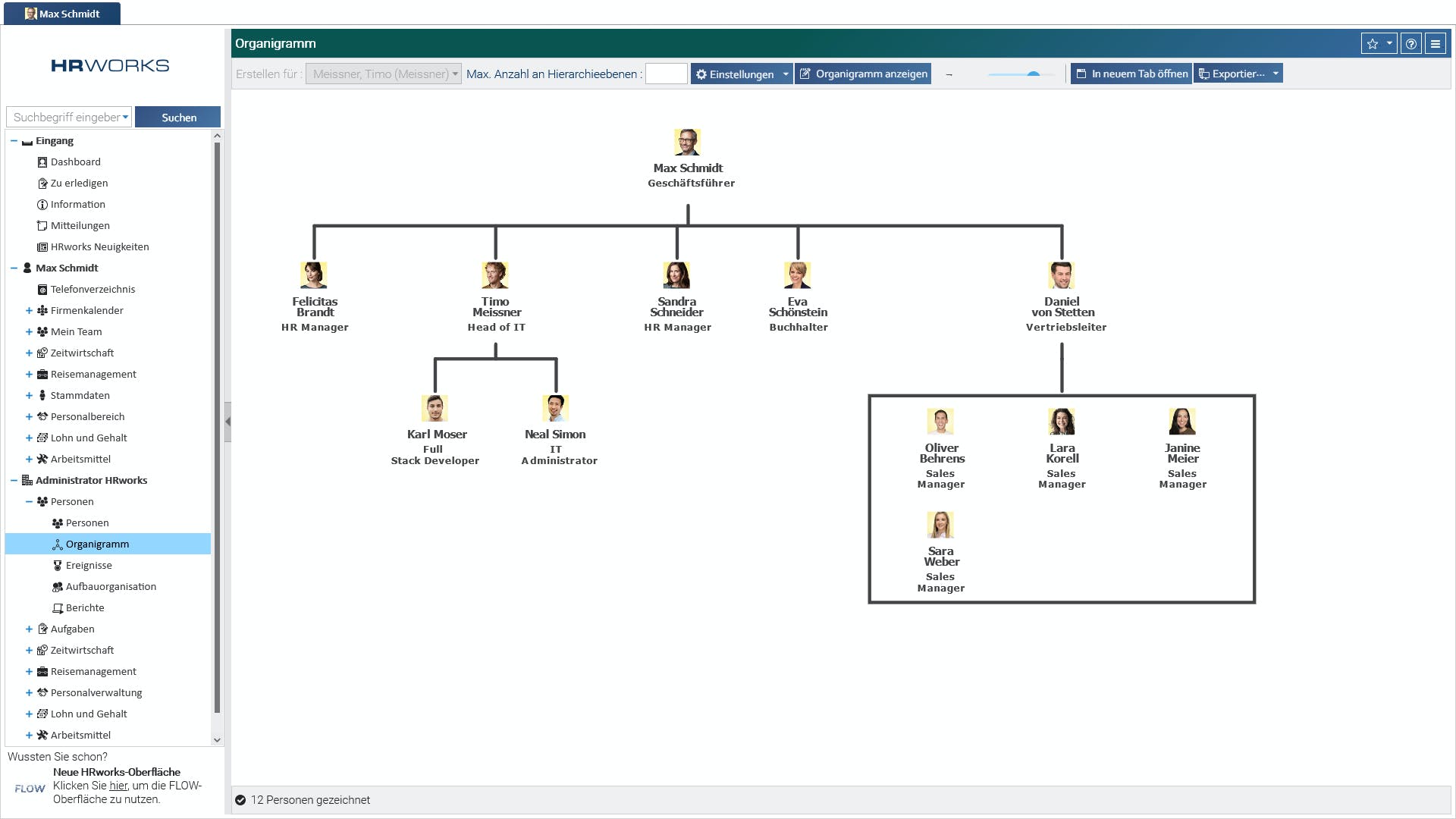 HRworks Screenshot 3