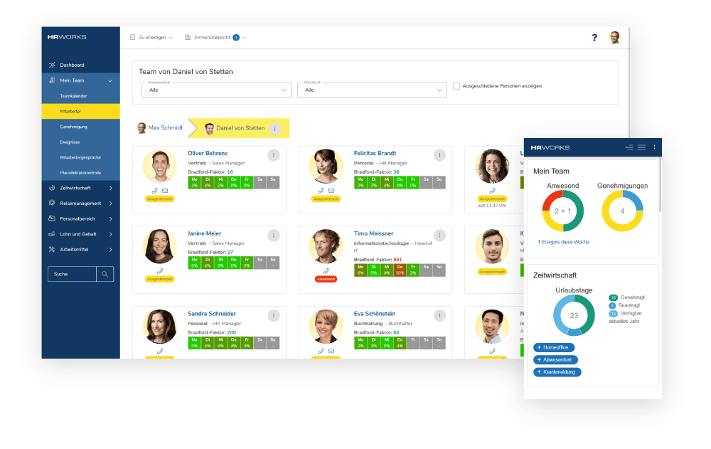 HRworks Screenshot 4