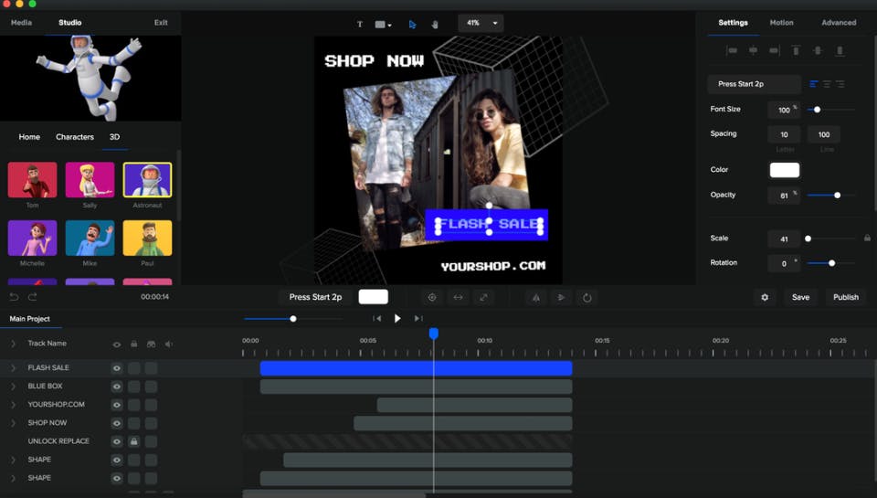 CreateStudio Screenshot 3