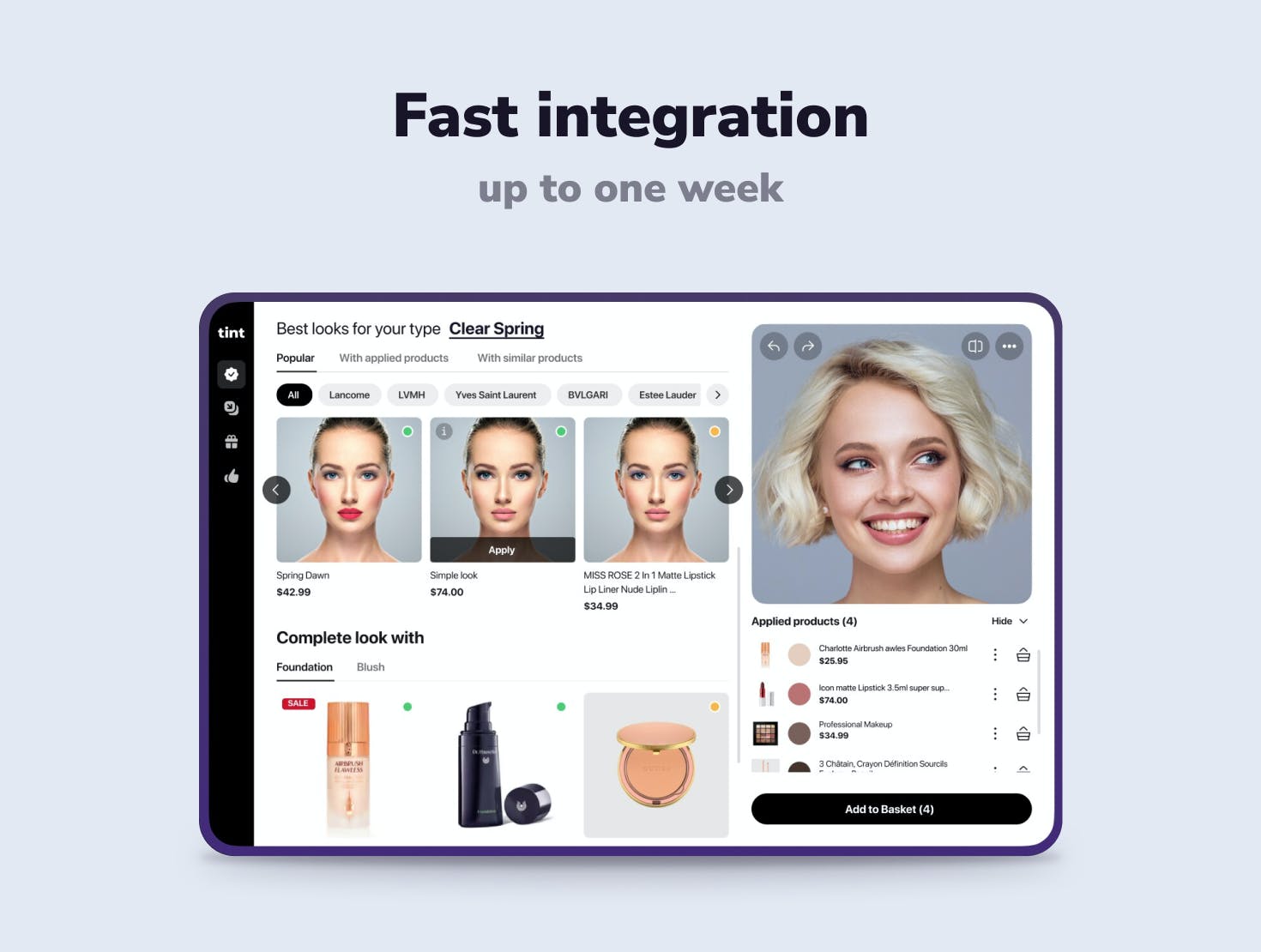 Virtual Makeup Try-on Screenshot 1