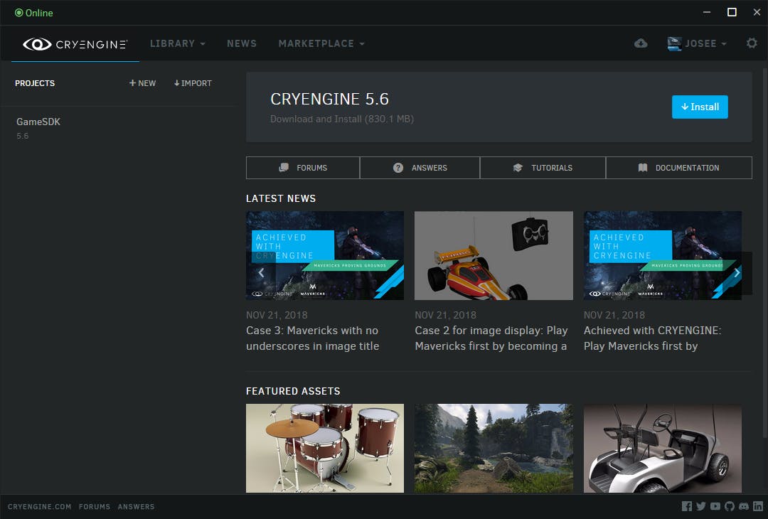 CRYENGINE Screenshot 2