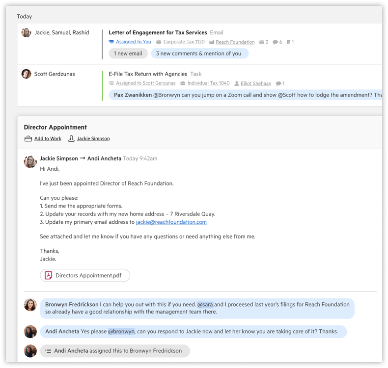 Intuit Practice Management Screenshot 3