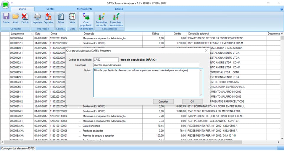 DATEV Journal Analyzer Screenshot 3