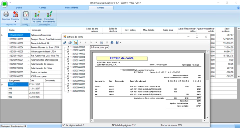 DATEV Journal Analyzer Screenshot 5