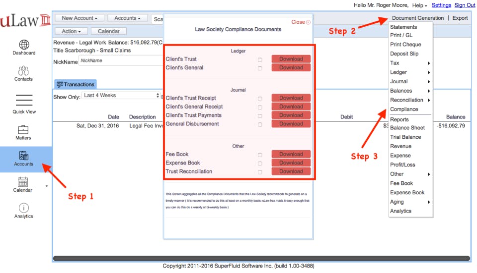 uLawPractice Screenshot 4