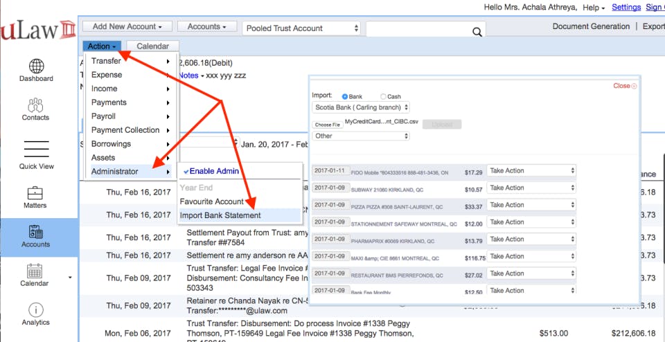 uLawPractice Screenshot 5