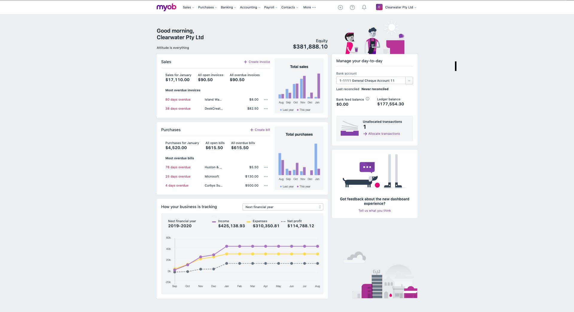 MYOB Business Screenshot 2