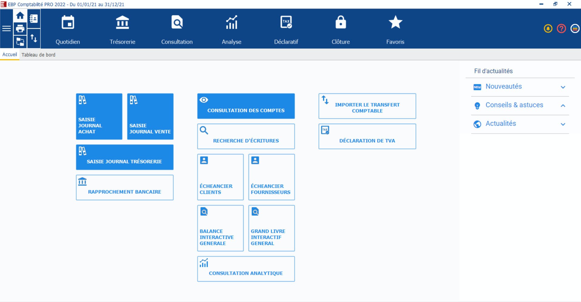 EBP Comptabilité Screenshot 1