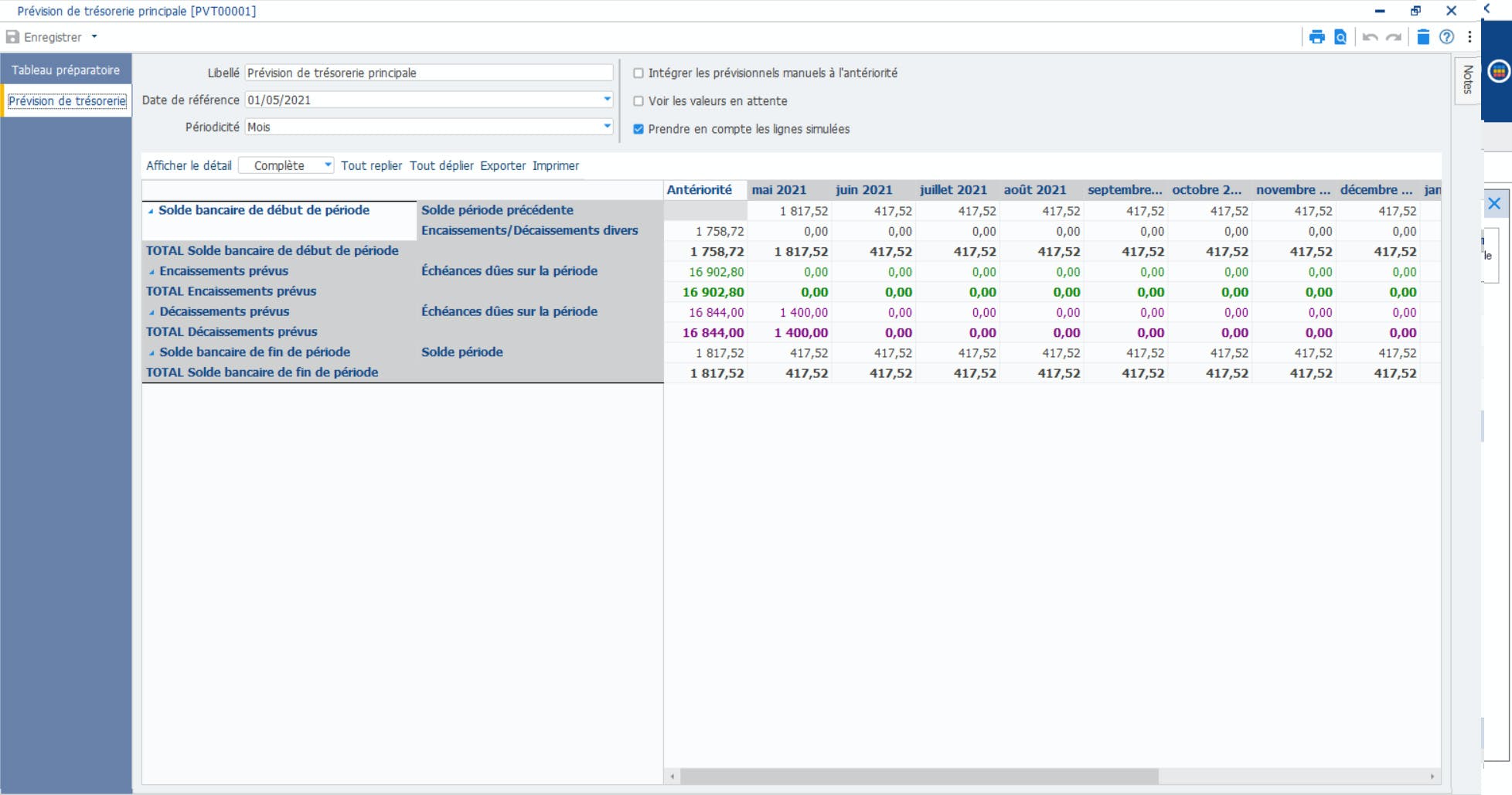 EBP Comptabilité Screenshot 4