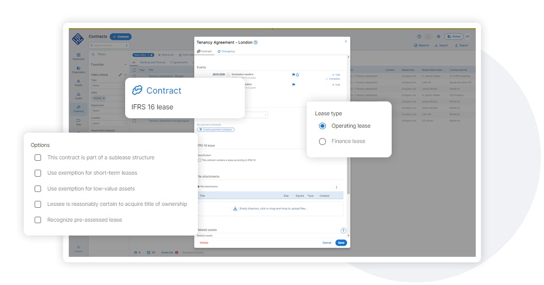 IFRS 16 Screenshot 1