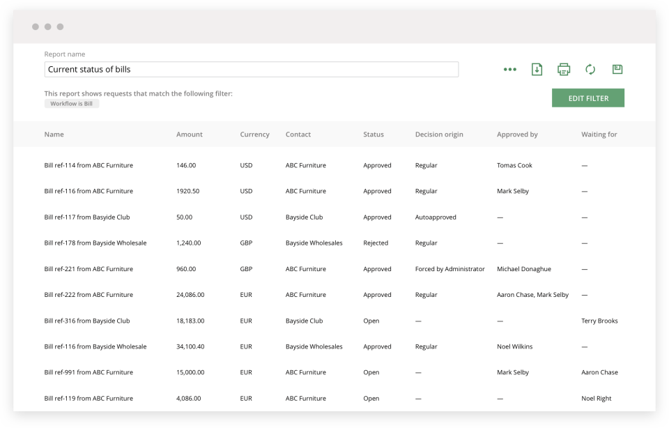 ApprovalMax Screenshot 2