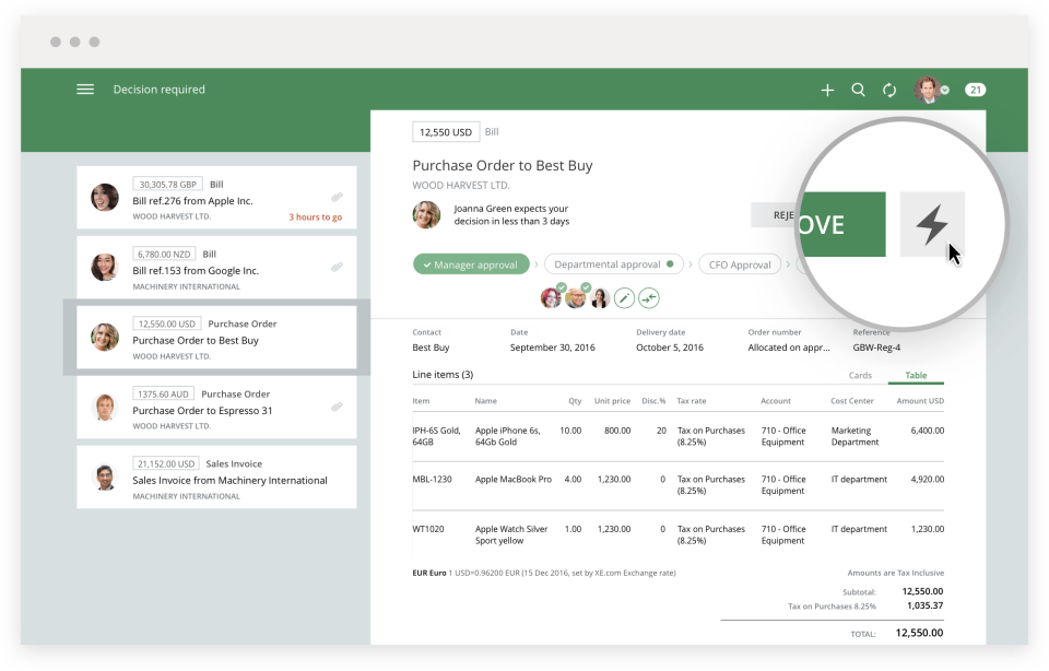 ApprovalMax Screenshot 3