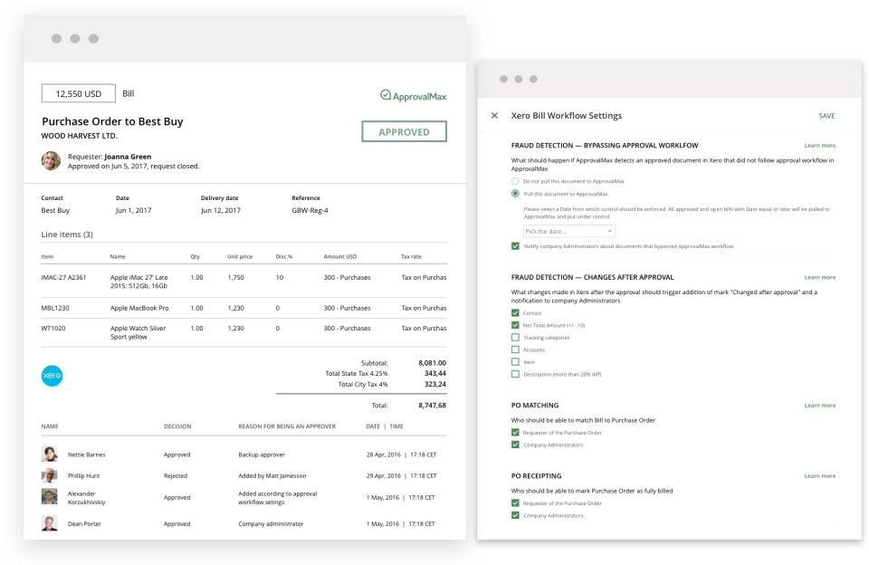 ApprovalMax Screenshot 4