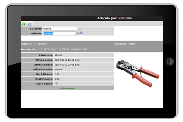 Villanett ERP Screenshot 5