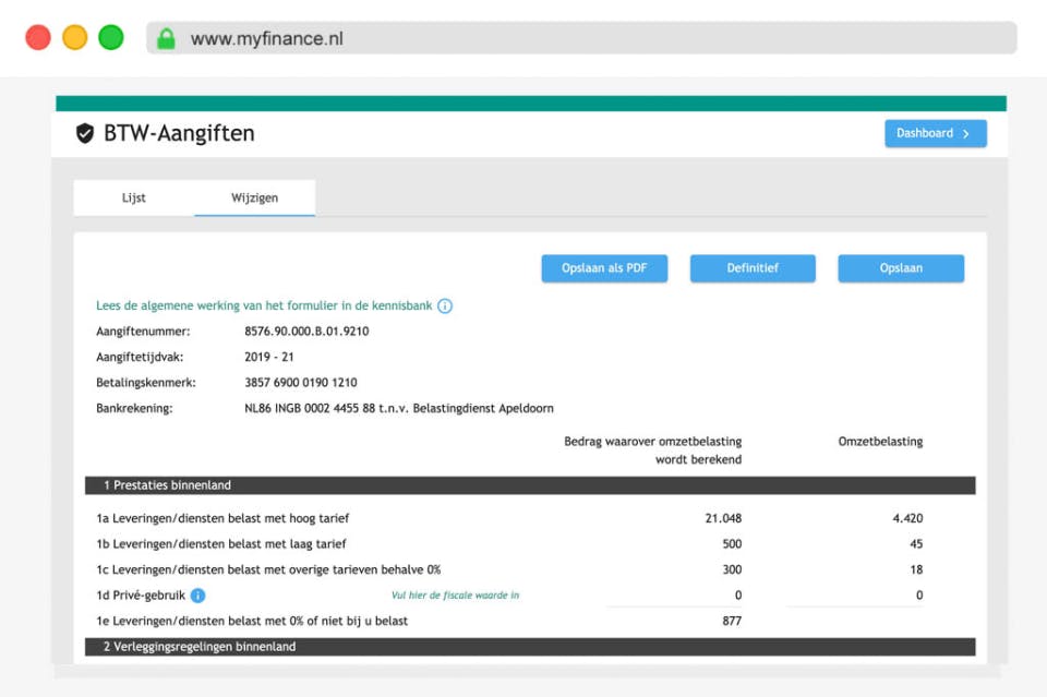 Myfinance Screenshot 1