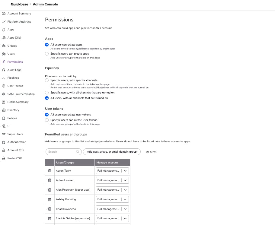 Quickbase Screenshot 5