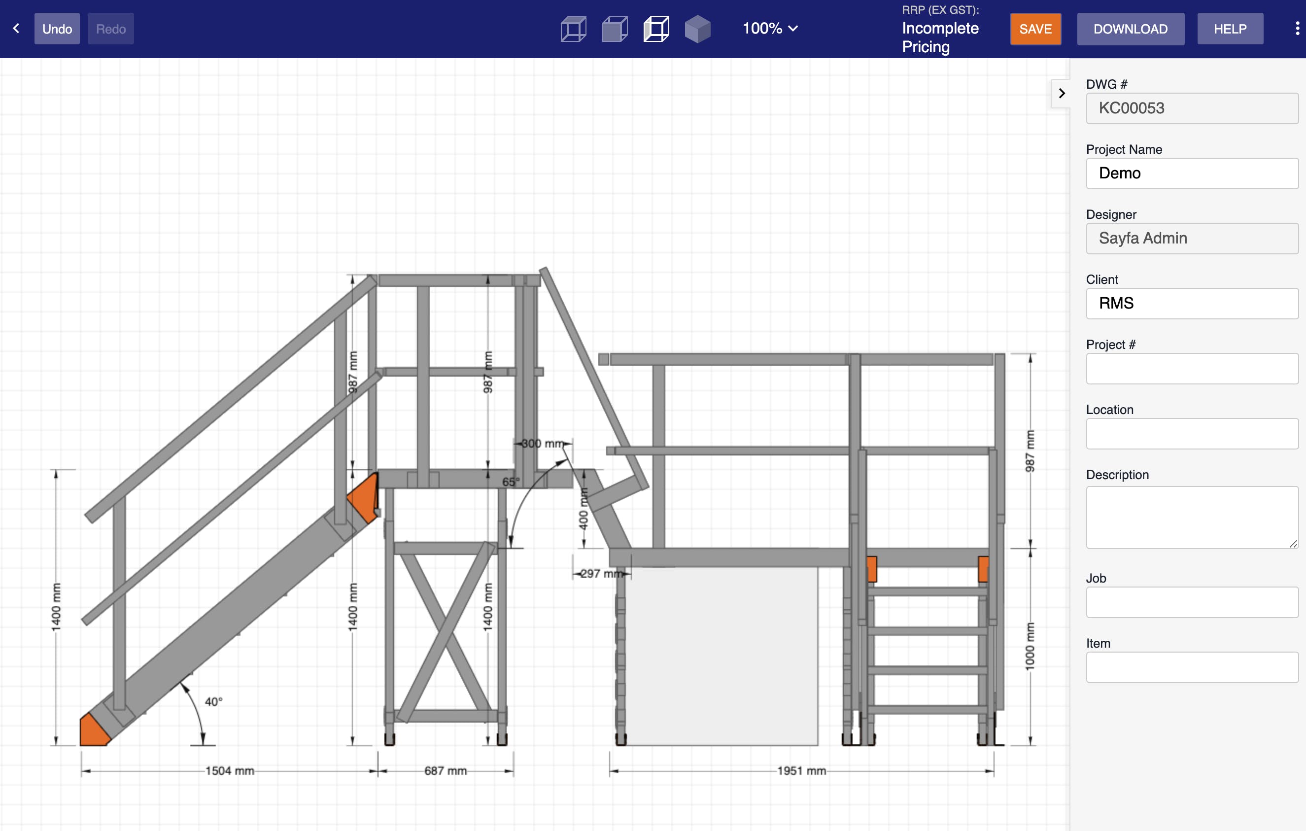 LightningCad Screenshot 2