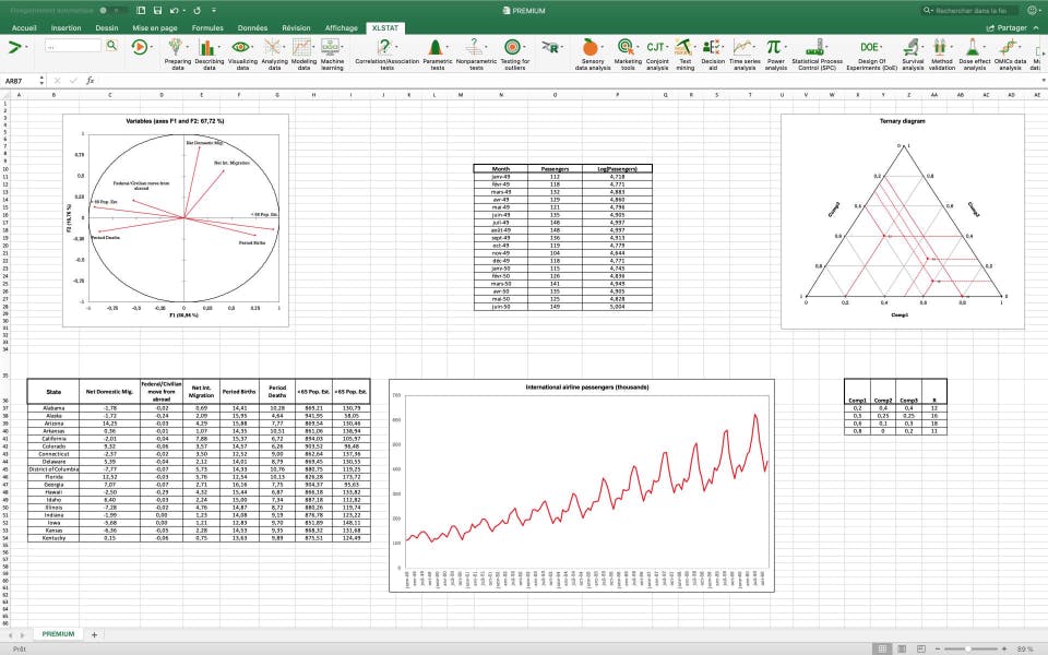 XLSTAT Screenshot 1