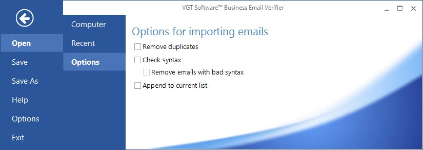 Business Email Verifier Screenshot 4
