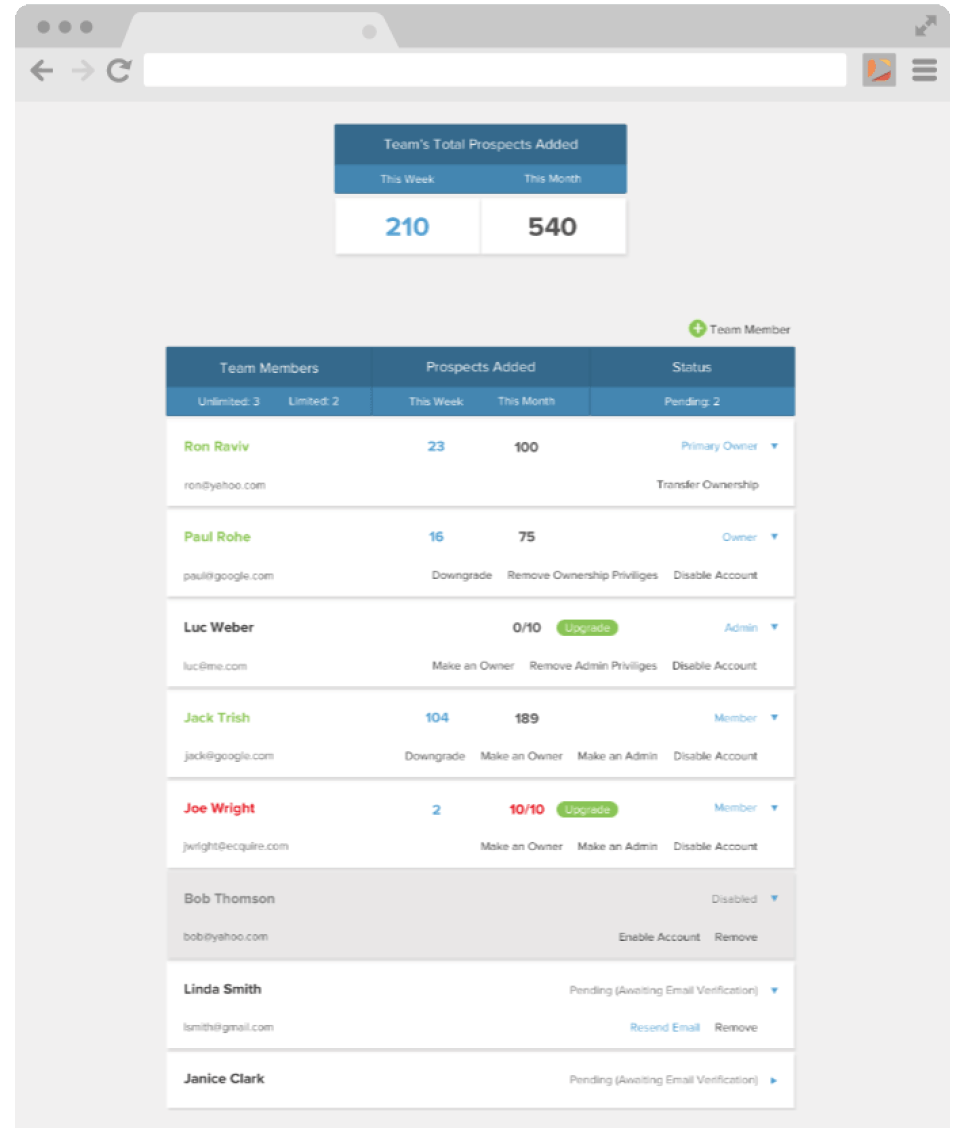 Ecquire Screenshot 2