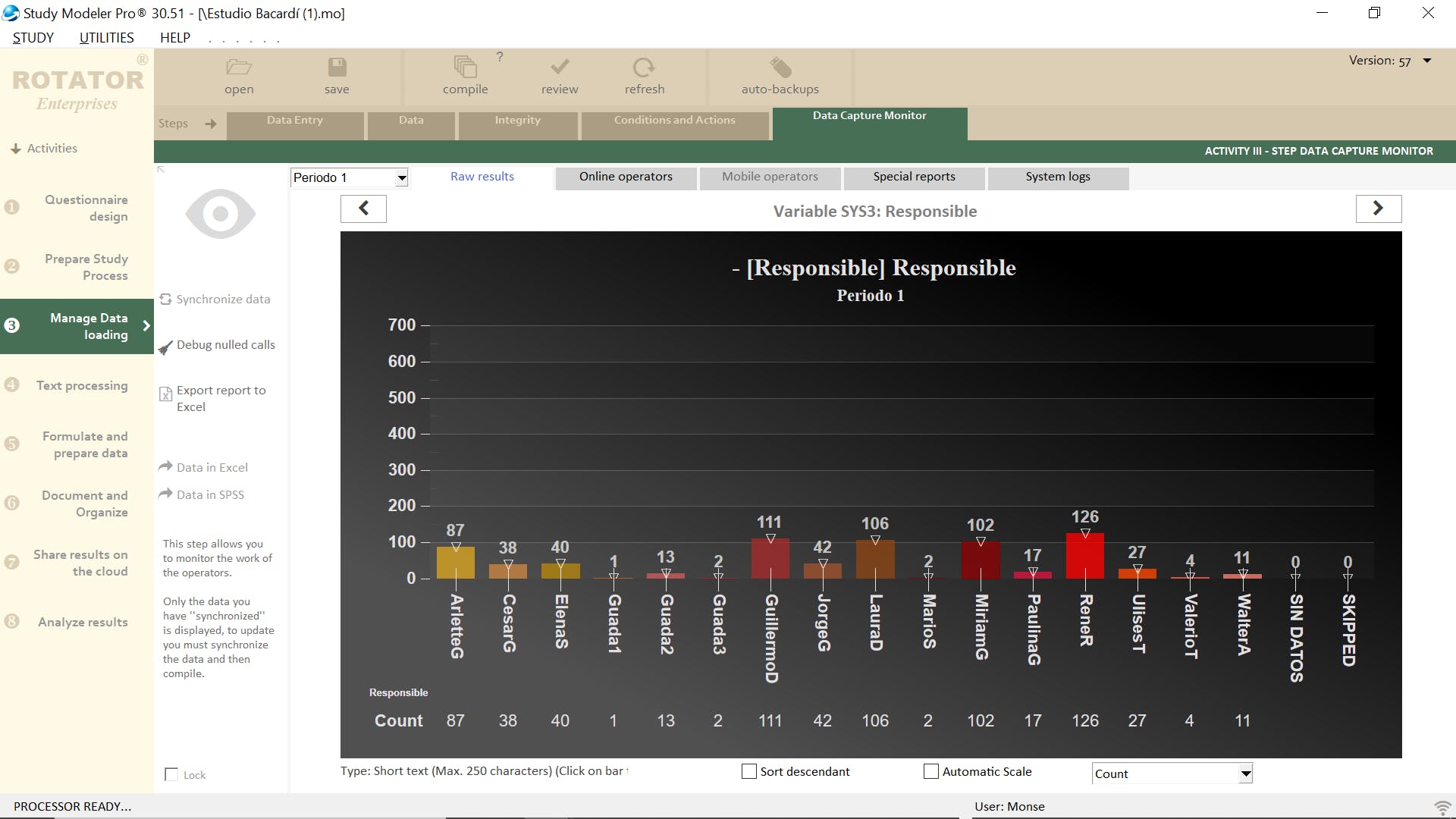 Rotator Survey Screenshot 4