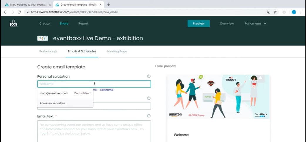 Fanomena Events Screenshot 3