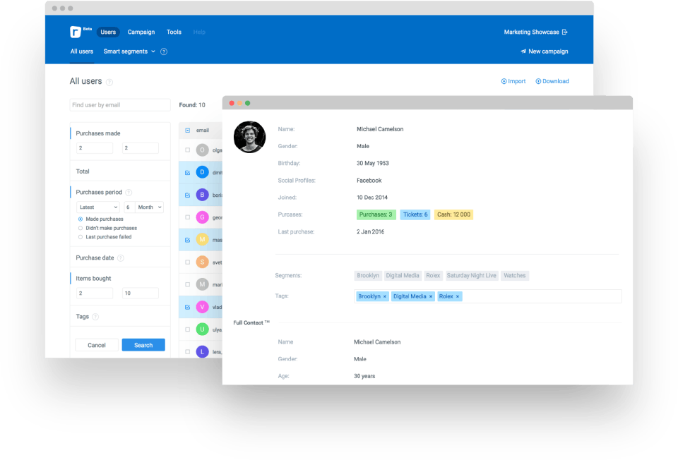 Radario Marketing Platform Screenshot 2