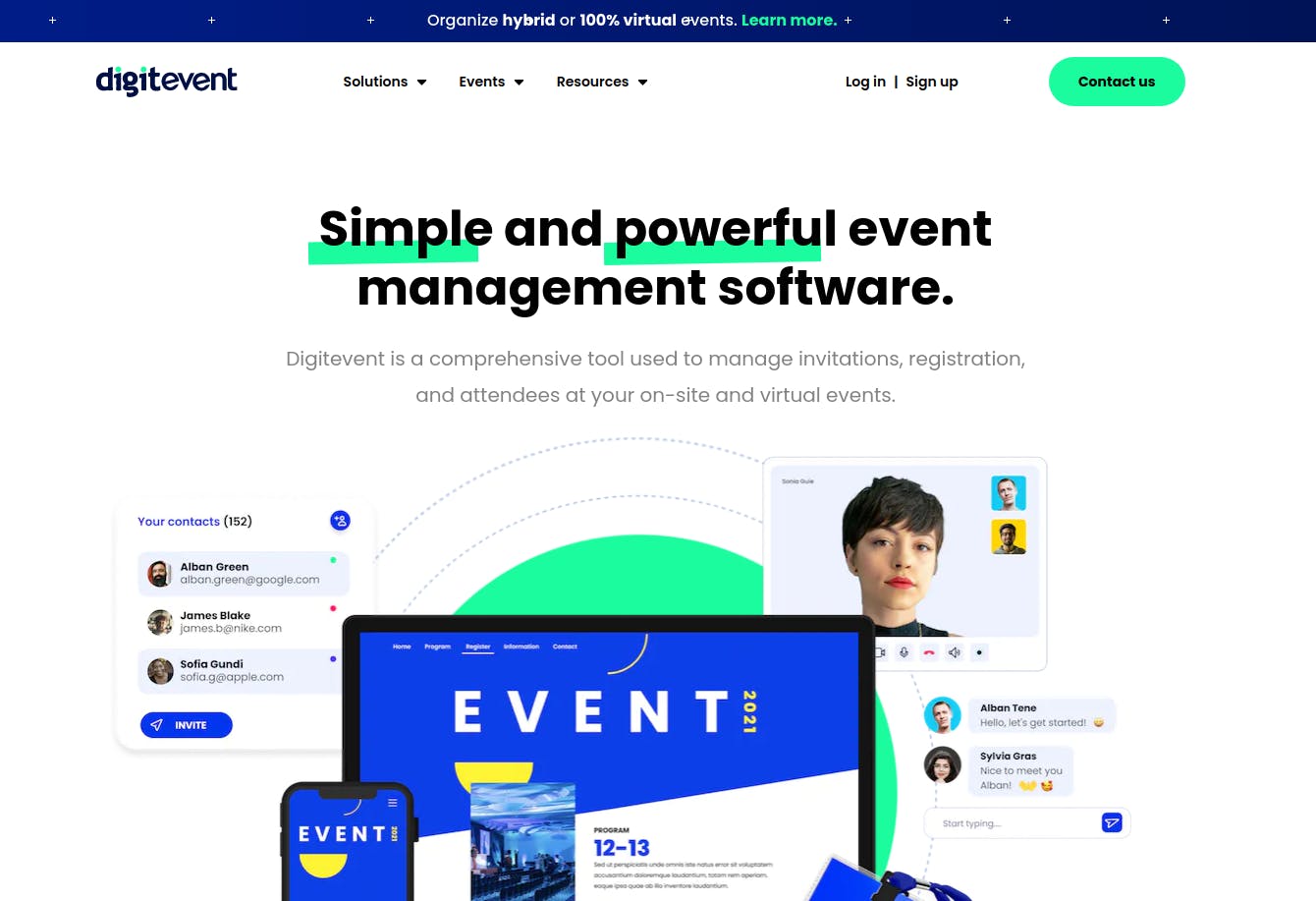 Digitevent Screenshot 1